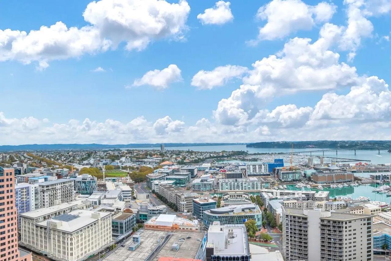 Апартаменты Amazing Harbour, Skytower And Rangitoto Views Окленд Экстерьер фото
