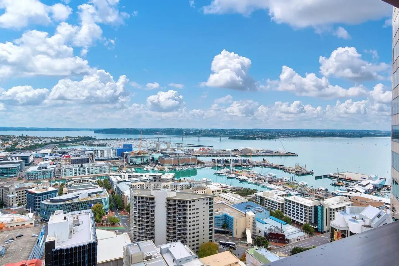 Апартаменты Amazing Harbour, Skytower And Rangitoto Views Окленд Экстерьер фото
