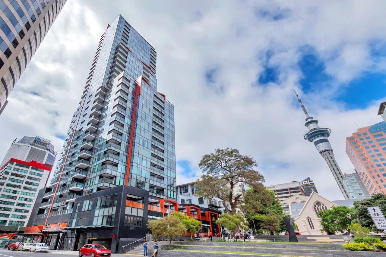 Апартаменты Amazing Harbour, Skytower And Rangitoto Views Окленд Экстерьер фото